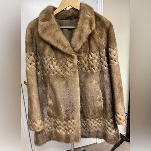 GOLDEN MINK COAT